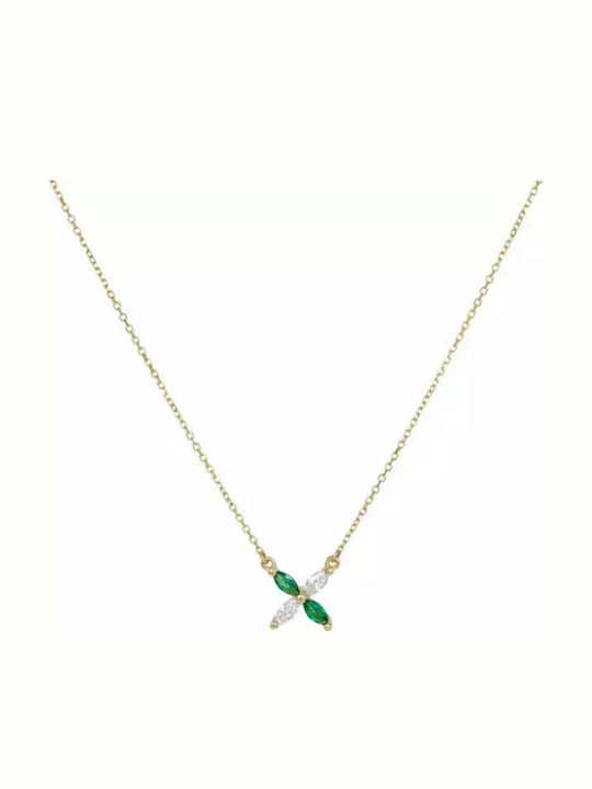 Necklace Made of 9 K Gold Necklace Made of 9 K Gold