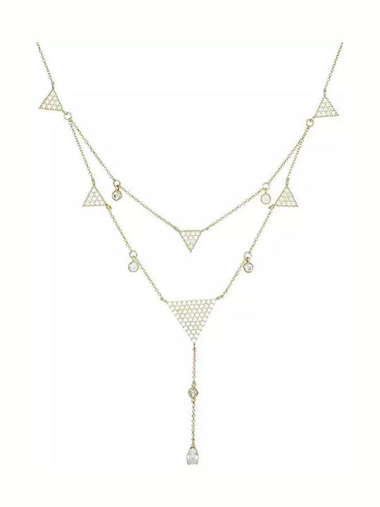 Double Necklace Made of 14K Gold