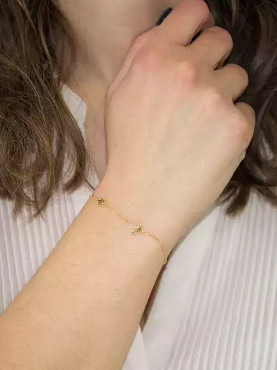 Damen Armband aus Silber Vergoldet