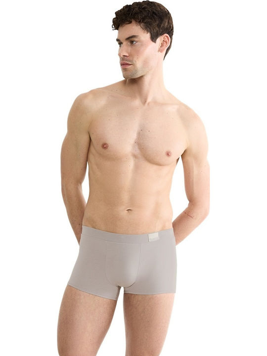 Go Natural Hipster Herren Boxershorts Burgundisch 2Packung
