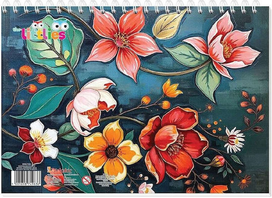 Drawing Pads 24x34 40 Sheets Littlies 2 Designs 647085