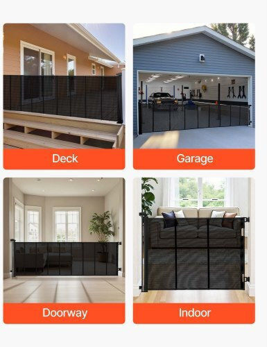 Vevor Door Dog in Black Color