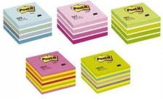 3M Sticky Note Pads in Cube Green 7.6x7.6cm Post-it