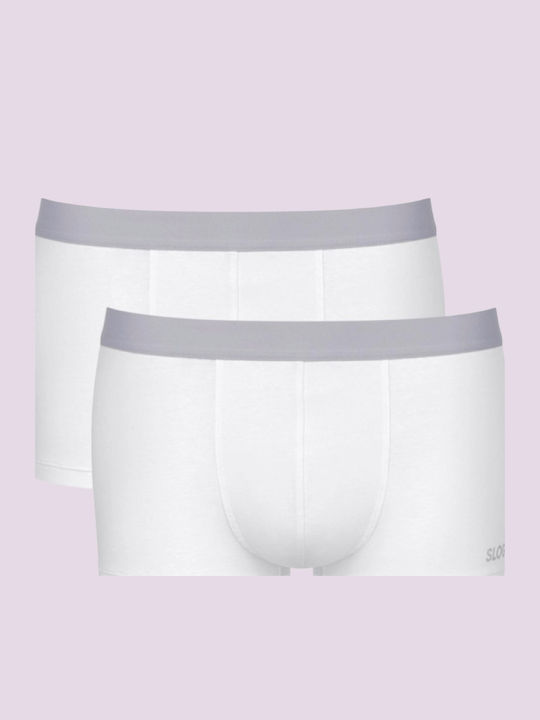 Go Abc Men's Boxers White 2Pack
