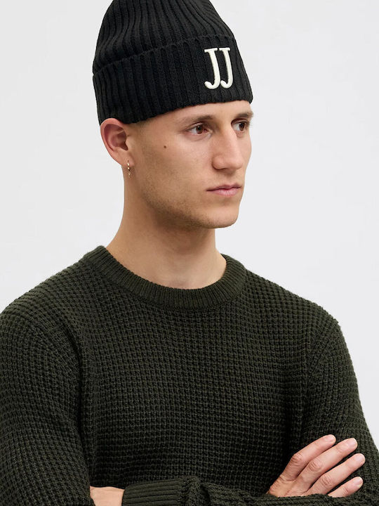 Beanie Beanie Knitted in Black color