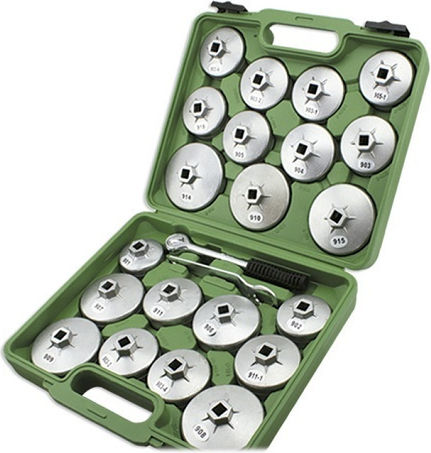 JBM Set Ceașcă Filtre De Ulei 23 Bucăți Pentru Toyota Nissan Bmw Audi VW Ford Renault Fiat Mercedes Benz Honda
