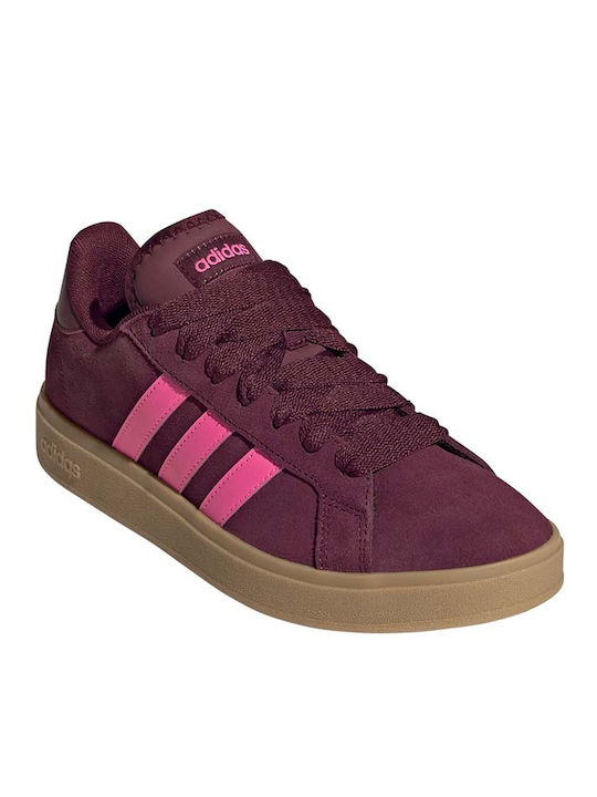 adidas Grand Court Base 00s Сникърси Бордо adidas Grand Court Base 00s Сникърси Бордо