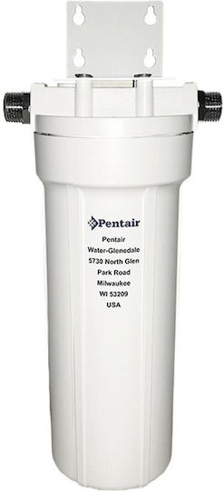 Pentair 2GSL Single Water Filtration System Single Under Sink / Central Supply Micron ½" with Replacement Filter Matrikx CTO 5 μm 5720551091