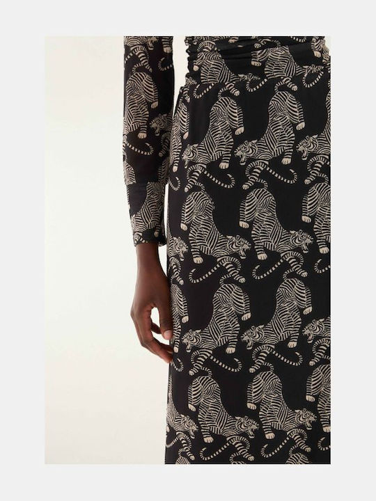 Midi Skirt Multicolored