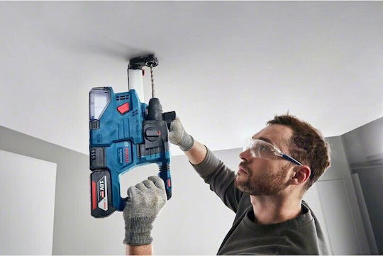 Bosch Impact Demolition Hammer Battery 18V 2x4Ah with Chuck SDS Plus 0611924021