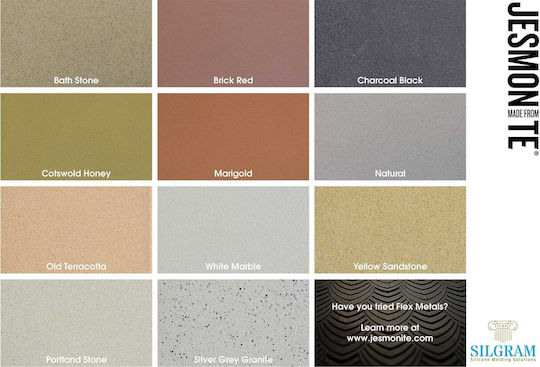 Ac730 Kit Type Old Terracotta Bathstone Brick Red Charcoal Black Cotswold Honey Stone Marigold Natural Stone Old Terracotta Portland Stone Silver Grey Granite White Marble Yellow Sandstone