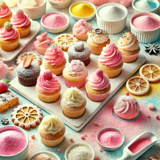 Raspberry Flavored Powdered Sugar 500g Lumea