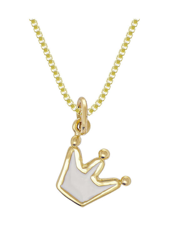 Kiriakos Gofas Children's Pendant Kids Motif Gold 14K Kiriakos Gofas Children's Pendant Kids Motif Gold 14K
