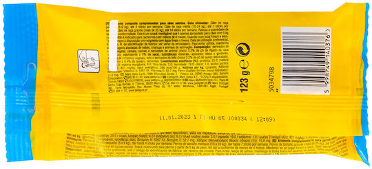 Pedigree Rodeo Duos Λιχουδιές σε Stick για Κουτάβια με Μοσχάρι και Τυρί 123gr 7τμχ
