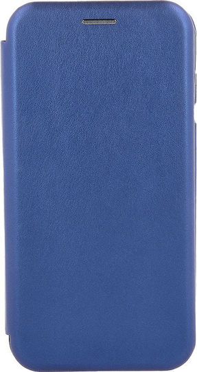 TelForceOne Smart Diva Umschlag Rückseite Silikon Marineblau (Galaxy S25 FE)