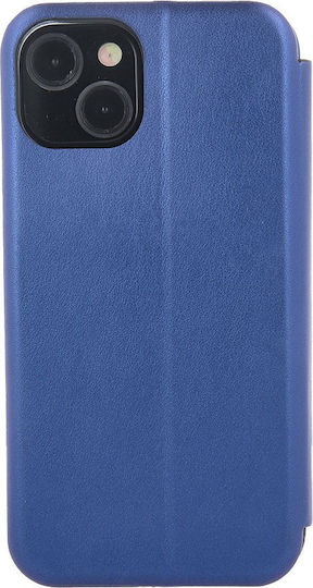 TelForceOne Smart Diva Umschlag Rückseite Silikon Marineblau (Galaxy S25 FE)