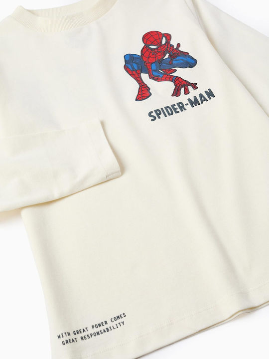 Kids' Shirt Long Sleeve Light Beige