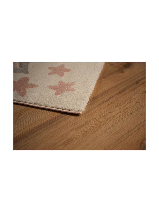 Tzikas Carpets 76774-255 Детско килимче Път Розов 133x190см
