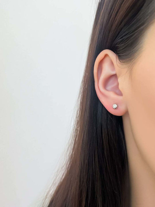 Sorelly Cercei din White Gold cu Diamant