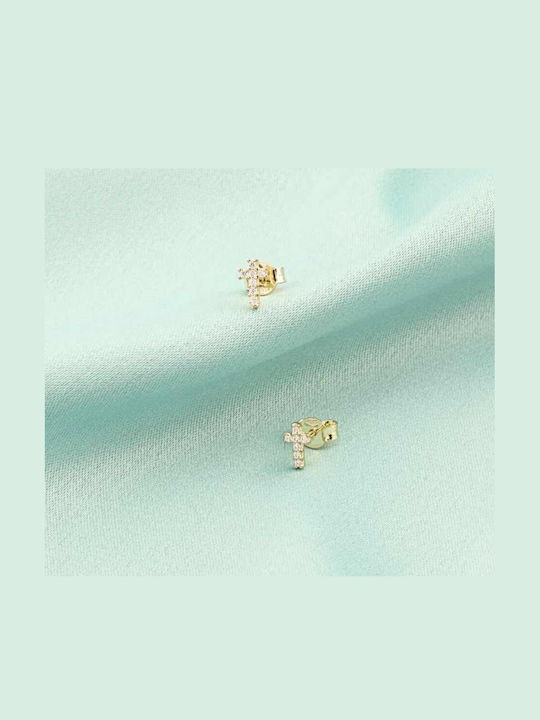 Sorelly Earrings made of Gold 14K with Stones