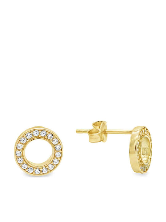 Sorelly Ohrringe aus Gold 9K mit Steinen