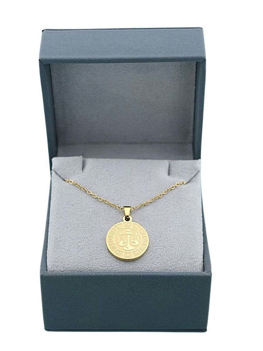 Sorelly Charm Semn zodiacal din Placat cu aur Oțel