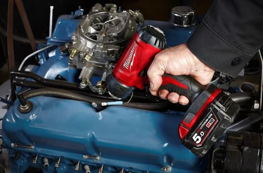 Milwaukee M18 BHG-0 Heat Gun 12V Solo with Maximum Temperature 470°C 4933459771