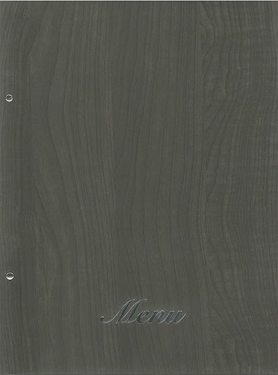 Next Menu Holder With Wooden Cover In Brown Colour 32x24 cm Wood