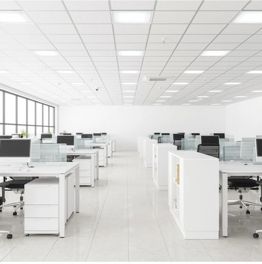 Ideal Lux Platz Vertieft LED Panel 40W mit Natürliches Weiß Licht 4000K