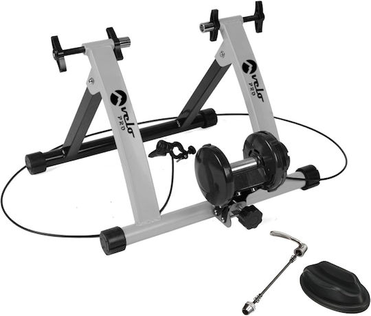 Turbo Trainer Variable Resistance Magnetic Indoor Bike Road Mountain Bike Silver