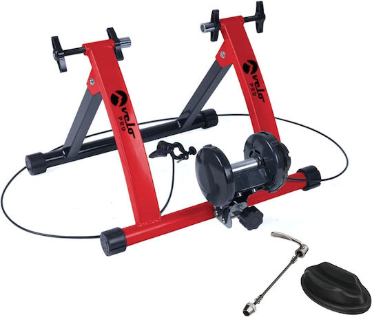 Turbo Trainer Variable Resistance Magnetic Indoor Bike Mountain Bikes Red