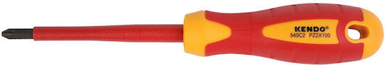 Kendo Magnetic Electrician VDE 1000V Screwdriver Star Size Pz1x80mm