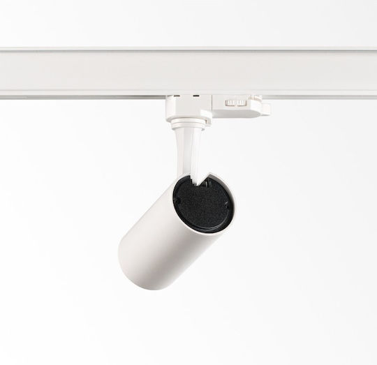 Ideal Lux Единично LED Топло бяло Спот в Бял Цвят