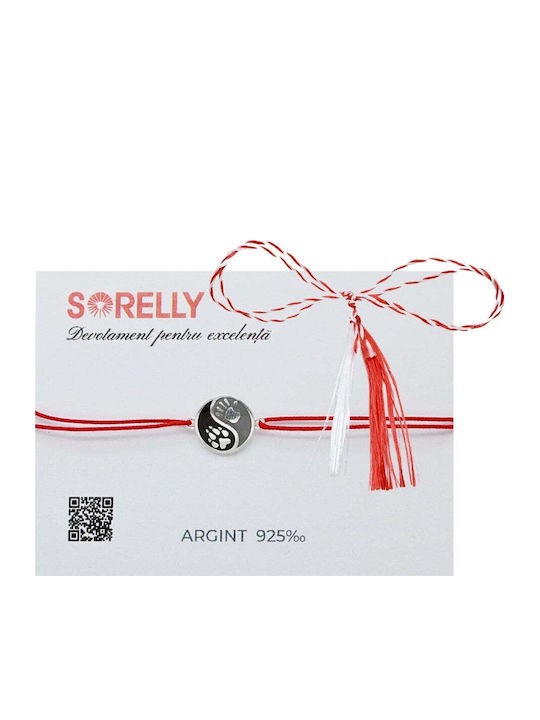 Sorelly Γυναικείο Βραχιόλι από Κορδόνι