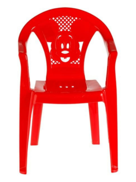 Детски Стол Червен 37x34x54бр