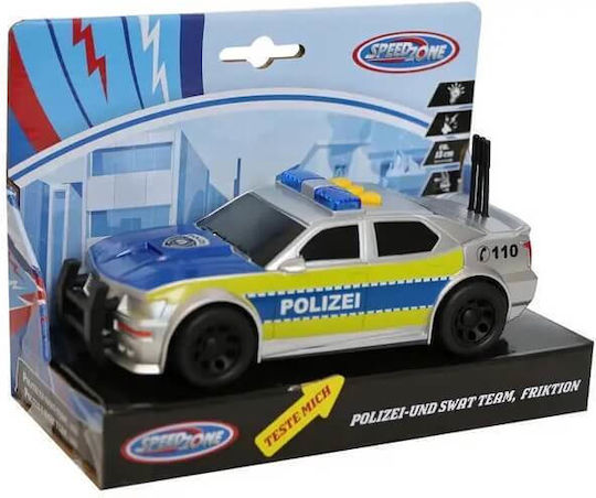 Speedzone Αυτοκινητάκι 1:32 Αστυνομικό Pull Back