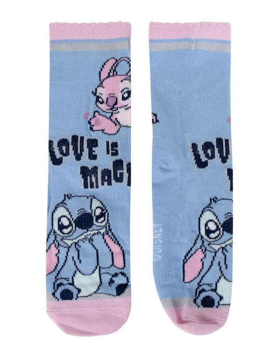 Disney Kids' Socks Stitch Multi 4 Pairs