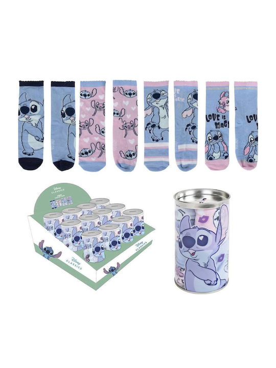 Disney Детски чорапи Stitch Multi 4 Чифта