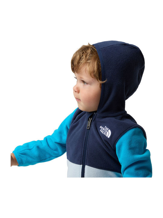 The North Face One Piece Бебешко Боди Дълъг ръкав Син