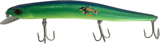 Artificial Cinnetic Crafty Minnow 15cm #5 Natural Mullet