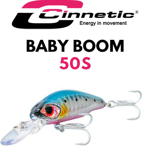 Τεχνητό Cinnetic Baby Boom 50s #19 Blue Sardine Electric Pink