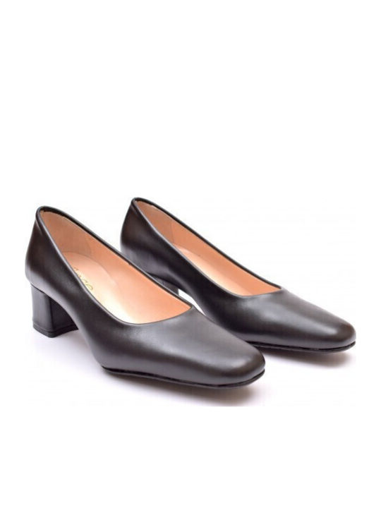 Anatomic Leather Black Heels