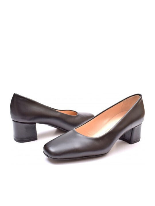 Anatomic Leather Black Heels