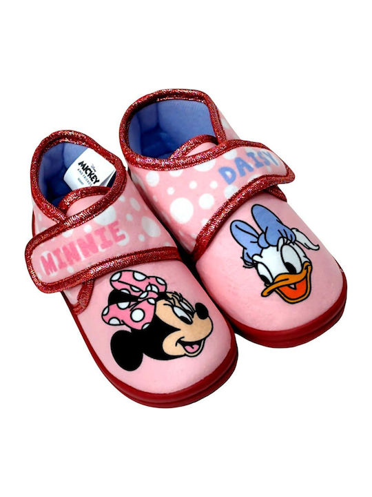 Παντόφλες Μποτάκια Ροζ Minnie