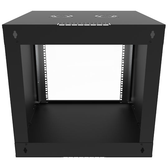 Canovate Wandmontiert Rack-Schrank 12U 55x40cm Schwarz WC1S-9-12J4A