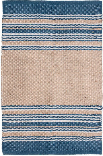 Viopros Juno Rug Rectangular Summer from Jute Blue