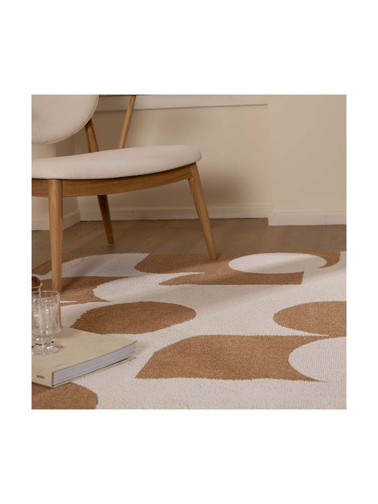 Royal Carpet Century 494b Teppich Rechteckig Zottelig Synthetisch,Polyester/Cotton/Leather Terra