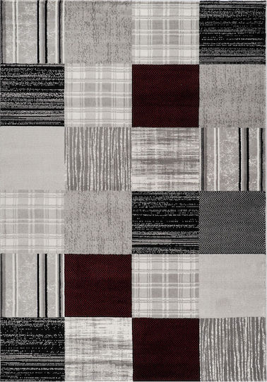Balsan Χαλί Ορθογώνιο Grey Red 200x290cm