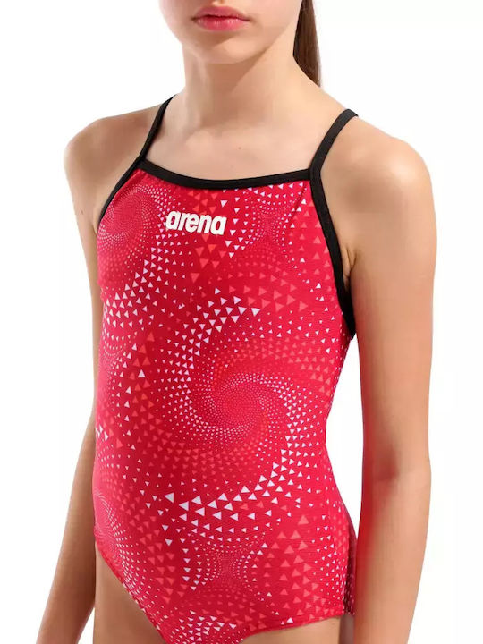 Arena Kids Swimwear One-Piece Red