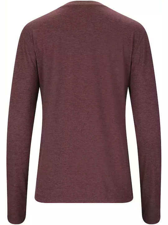 Damen Bluse Langärmelig Huckleberry
